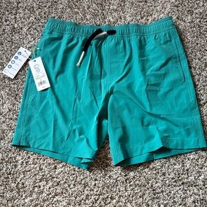Southern Tide Aqua Swim Trunks